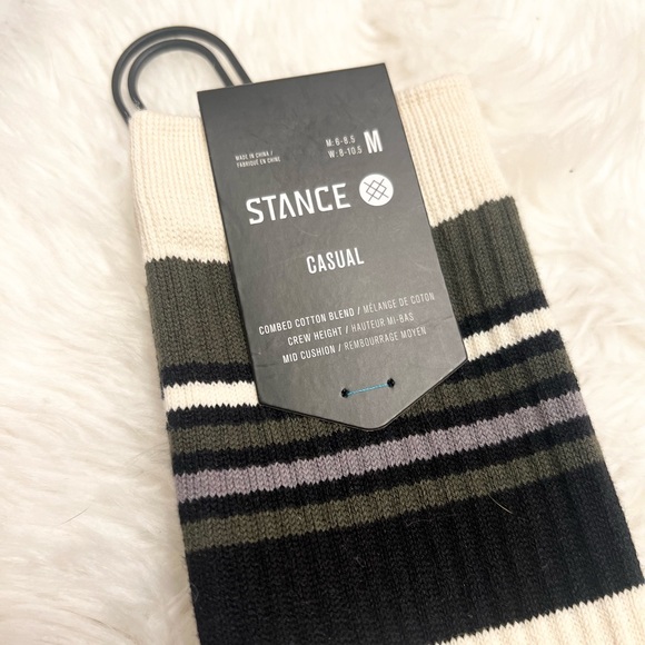UNISEX STANCE SOCKS COTTON BLEND Set of Two Pairs - Picture 2 of 3
